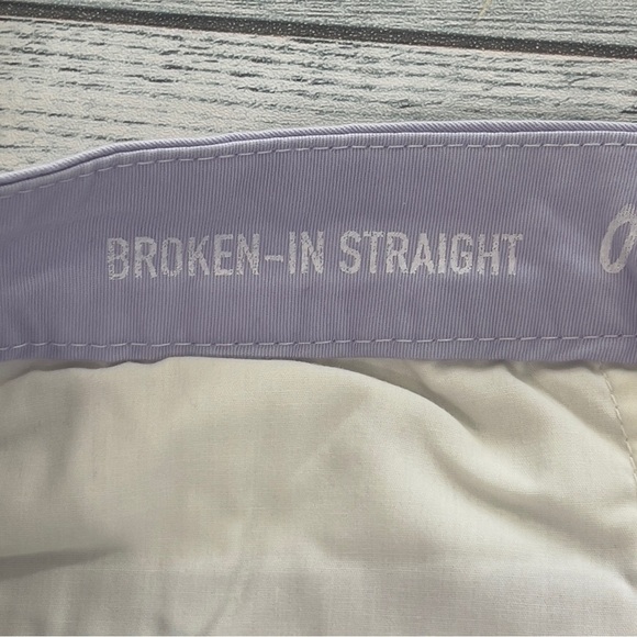 GAP Light Purple Broken in Straight Leg Khakis 6 - Picture 4 of 7